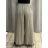 Kalhoty mušelínové letní oversize dámské nadrozměr LUCY (46/48/50 ONE SIZE) ITALSKÁ MÓDA IM425312/DUR khaki 46/48/50