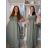 Šaty  letní bez rukávu dámské Bella (S/M/L ONE SIZE) ITALSKÁ MÓDA IMSM25BELLA/DUR tm. růžová S/M