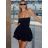 Šaty krátké letní na ramínka dámské (XS/S/M ONE SIZE) ITALSKÁ MÓDA IMM25M40967