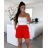 Kraťasy šortky mušelín dámske HANNAH  (S/M/L ONE SIZE) TALIANSKA MÓDA IMD25143
