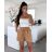 Kraťasy šortky mušelín dámske HANNAH  (S/M/L ONE SIZE) TALIANSKA MÓDA IMD25143