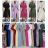 Šaty dlhé letné krátky rukáv dámske (S/M/L ONE SIZE) TALIANSKA MÓDA IMWB251279
