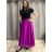 Sukňa saténová dlhá dámska (S/M/L ONE SIZE) TALIANSKA MODA IM325CAROL