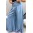 Nohavice dlhé letné riflové dámske (S/M/L ONE SIZE) TALIANSKA MÓDA IMWCL251062