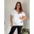 Tričko krátký rukáv dámská nadrozměr (2XL/3XL/4XL ONE SIZE) ITALSKÁ MÓDA IMC23080/DU mintová 2XL/3XL