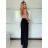 Nohavice dlhé elegantné dámske (XS/S/M ONE SIZE) TALIANSKA MÓDA IMWHP25526/DR svetlo modrá XS/S/M