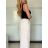 Nohavice dlhé elegantné dámske (XS/S/M ONE SIZE) TALIANSKA MÓDA IMWHP25526/DR svetlo modrá XS/S/M