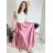 Sukňa saténová dlhá dámska (S/M/L ONE SIZE) TALIANSKA MODA IM325CAROL
