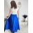 Sukňa saténová dlhá dámska (S/M/L ONE SIZE) TALIANSKA MODA IM325CAROL