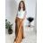 Sukně saténová dlouhá dámská Carol (S/M/L ONE SIZE) ITALSKá MODA IM325CAROL/DR S/M/L fuchsiová