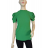 Tričko krátký rukáv dámské STELA (S/M/L ONE SIZE) ITALSKÁ MÓDA IMM23HF12989/DUR žlutá S/M/L