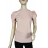 Tričko krátký rukáv dámské STELA (S/M/L ONE SIZE) ITALSKÁ MÓDA IMM23HF12989/DUR žlutá S/M/L