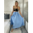 Sukně saténová dlouhá dámská Carol (S/M/L ONE SIZE) ITALSKá MODA IM325CAROL/DR S/M/L fuchsiová