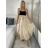 Sukně saténová dlouhá dámská Carol (S/M/L ONE SIZE) ITALSKá MODA IM325CAROL/DR S/M/L fuchsiová
