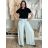 Nohavice dlhé oversize dámske (S/M/L ONE SIZE) TALIANSKA MÓDA IM425271