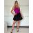 Tílko elegantní na ramínka dámské SARA (S/M/L ONE SIZE) ITALSKÁ MÓDA IMPLP2460220045/DU -   Černá -   S/M/L