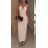 Šaty dlouhé elegantní letní na ramínka dámské (XS/S/M ONE SIZE) ITALSKÁ MÓDA IMWHP251920