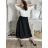 Sukně teplá dlouhá dámská (S/M/L ONE SIZE) ITALSKÁ MÓDA IM7211044/DR M / L vínová