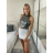 Top croptop trblietavý na ramienka dámske BEATA (S/M/L ONE SIZE) TALIANSKA MÓDA IMPSH246528