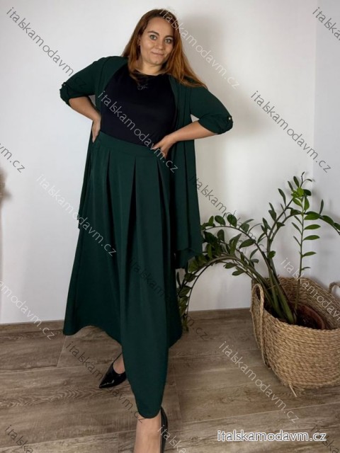 Sukňa maxi široká dlhá dámska (56/58ONE SIZE) TALIANSKA MóDA IMSM24022