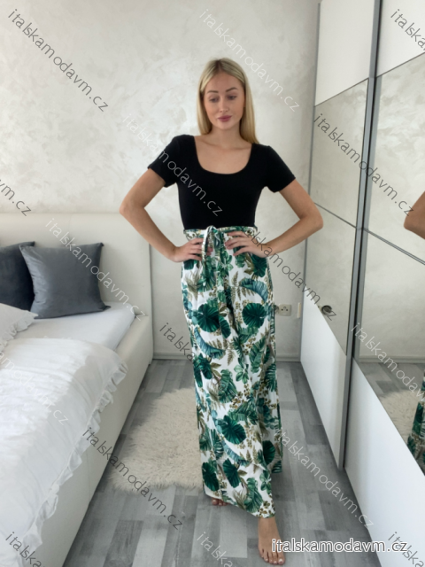 Overal elegantný krátky rukáv dámsky MIA (XS/S/M ONE SIZE) TALIANSKA MÓDA IMM25M55299-2/DUR