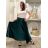Sukně saténová dlouhá dámská Carol (S/M/L ONE SIZE) ITALSKá MODA IM325CAROL/DR S/M/L fuchsiová