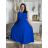 Šaty dlouhé košilové bez rukávu dámské (S/M/L ONE SIZE) ITALSKá MóDA IMC250001/DU -   čierna
 -   S/M/L