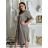 Šaty ľanové košeľové krátky rukáv dámske (S/M/L ONE SIZE) TALIANSKA MODA IM7250001/DU -   čierna
 -   S/M/L