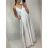 Šaty dlhé saténové spoločenské na ramienka dámske Elisabet (XS/S/M/L ONE SIZE) TALIANSKA MÓDA IMM22360