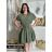 Šaty voľnočasové letný mušelín krátky rukáv dámske (S/M/L ONE SIZE) TALIANSKA MÓDA IM4250001