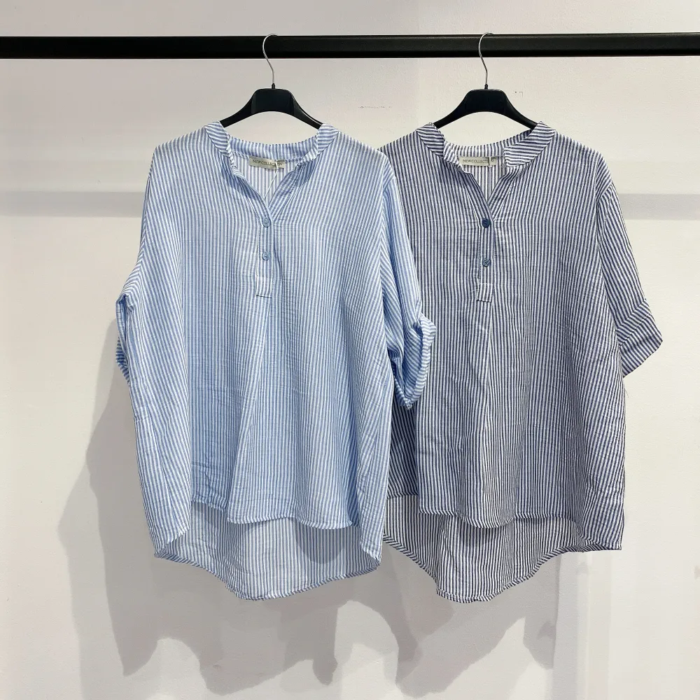 Košeľa predĺžená 3/4 dlhý rukáv dámska (S/M/L ONE SIZE) TALIANSKA MÓDA IMPMD2580581