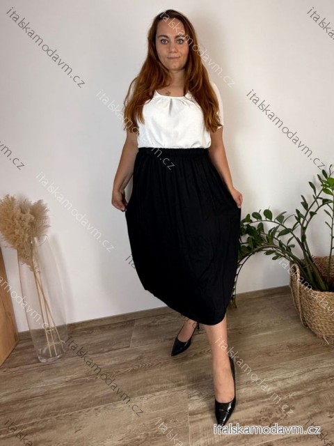 Sukně dámská nadrozmer MAJA (46/48/50 ONE SIZE) TALIANSKA MÓDA IM425313