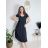 Šaty krátké letní krátký rukáv dámské (S/M/L ONE SIZE) ITALSKÁ MÓDA IM425MARIA-L