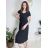 Šaty krátké letní krátký rukáv dámské (S/M/L ONE SIZE) ITALSKÁ MÓDA IM425MARIA-L