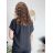 Tunika oversize krátky rukáv dámska (L/XL/2XL ONE SIZE) TALIANSKA MÓDA IMD22346/DR L/XL zelená