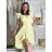 Šaty letní mušelín krátký rukáv dámské RITA (S/M/L ONE SIZE) ITALSKÁ MÓDA IMWB25886