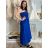 Šaty dlhé letný carmen cez prsia dámske ORISEA (S/M/L ONE SIZE) TALIANSKA MÓDA IM425405
