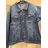 Bunda riflová jeans dámska nadrozmer (6XL-10XL) MOON GIRL SUN25GYD6015/DUR