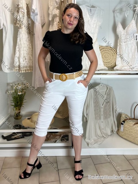 Kraťasy letní strečové dámské (S/M/L) ITALSKá MóDA IMSM24006/DU