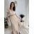 Šaty letné košeľové s opaskom krátky rukáv dámske (S/M/L ONE SIZE) TALIANSKA MóDA IM424486/DR ružová staroružová M / L