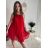 Šaty letní skládané bez rukávu dámské (S/M ONE SIZE) ITALSKÁ MÓDA IMD24058/DR bílá S/M/L