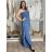 Overal dlouhý letný carmen cez prsia dámske MARTA (S/M//L ONE SIZE) TALIANSKA MÓDA IM425411/DU S/M/L modrá