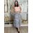 Sukňa dlhá s opaskom dámska LAURA (S/M/l ONE SIZE) TALIANSKA MÓDA IMWBL251612/DUR S/M/L zelená