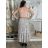 Sukňa dlhá s opaskom dámska LAURA (S/M/l ONE SIZE) TALIANSKA MÓDA IMWBL251612/DUR S/M/L zelená
