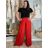 Kalhoty dlouhé oversize dámské GIRA (S/M/L ONE SIZE) ITALSKÁ MÓDA IMWHP25402/DUR S/M/L růžová