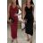 Šaty letné dlhé elegantné na ramienka dámske (XS/S/M ONE SIZE) TALIANSKA MÓDA IMWDK252036