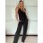 Vesta bez rukávov dámska (S/M/L ONE SIZE) TALIANSKA MÓDA IMPLP2410130085/DUR -   biela -   S/M/L