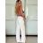 Top croptop čipkový na ramienka dámsky (S/M ONE SIZE) TALIANSKA MÓDA IMPMD243045