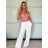 Top croptop čipkový na ramienka dámsky (S/M ONE SIZE) TALIANSKA MÓDA IMPMD243045