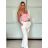 Croptop na ramienka dámsky (S/M/L ONE SIZE) TALIANSKA MÓDA IMPLP2490050090/DU -   ružová -   S/M/L